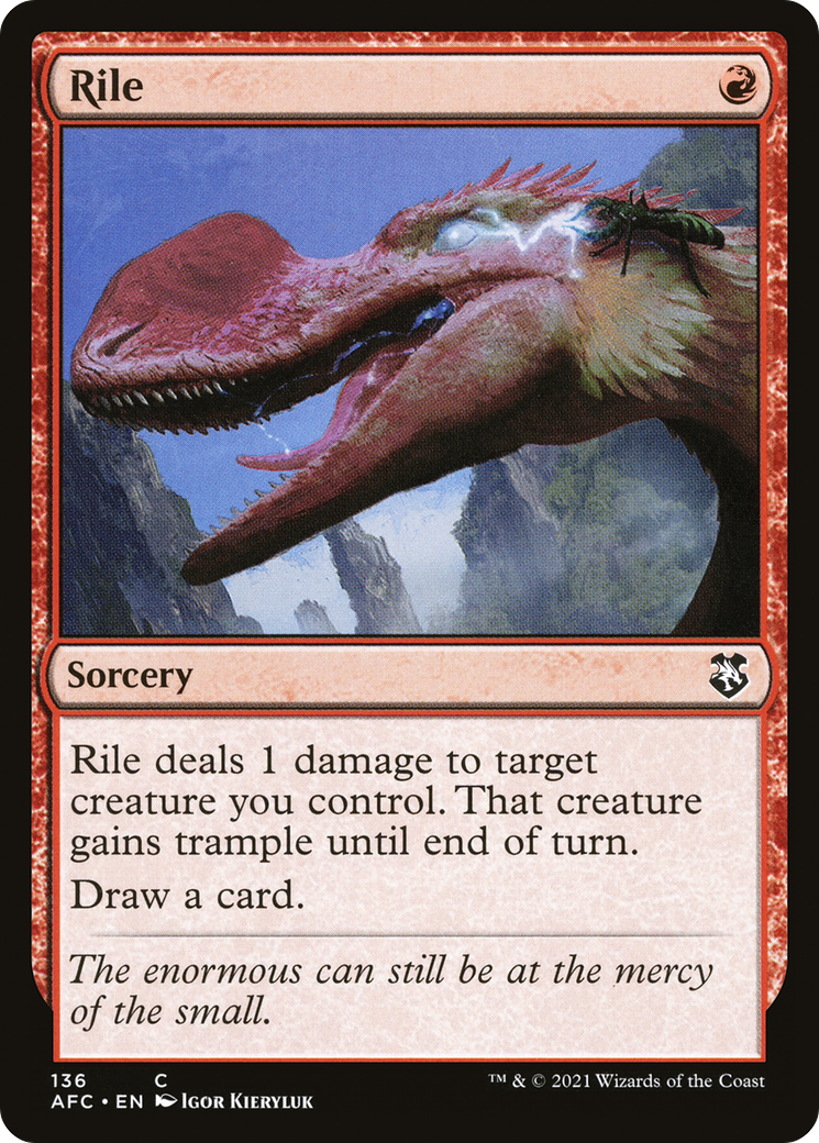Rile (136) - Forgotten Realms Commander
