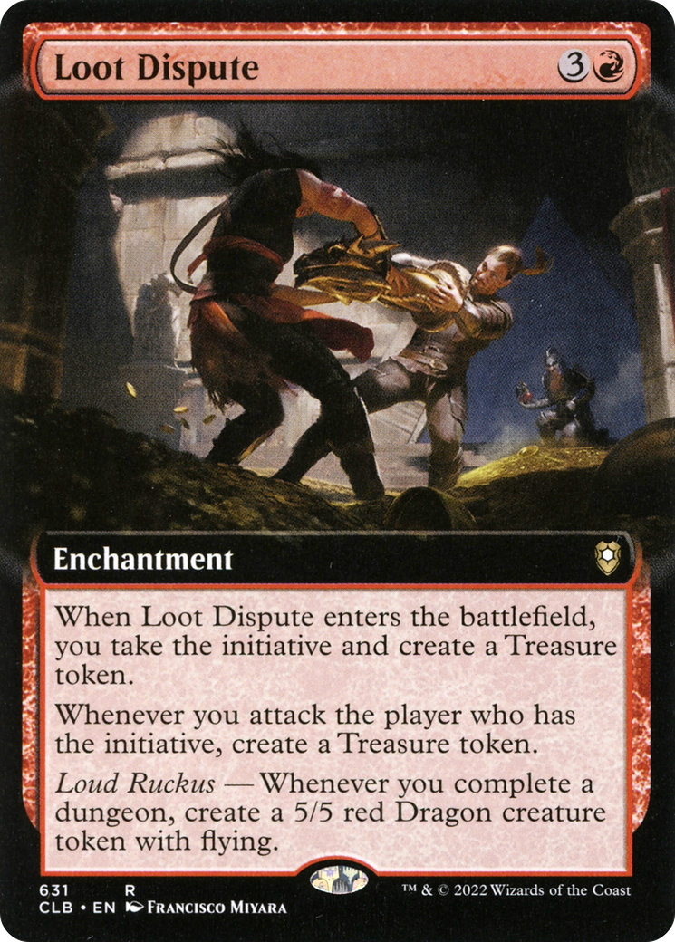 Loot Dispute (Extended Art) (631) - Commander Legends: Battle for Baldur's Gate