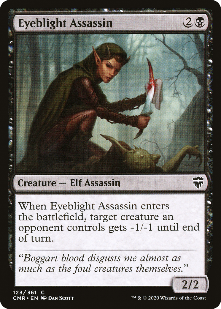 Eyeblight Assassin (123) Foil - Commander Legends