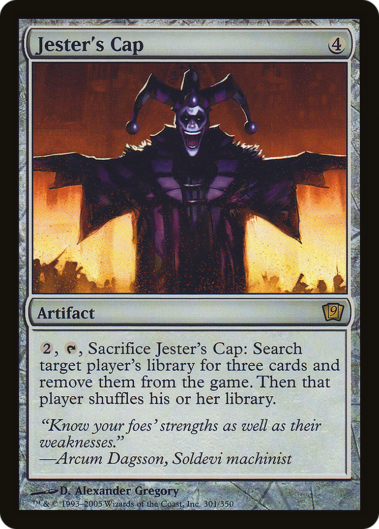 Jester's Cap (301) Foil - Ninth Edition