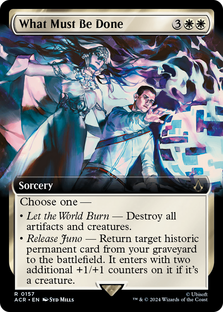What Must Be Done (Extended Art) (157) Foil - Assassin's Creed