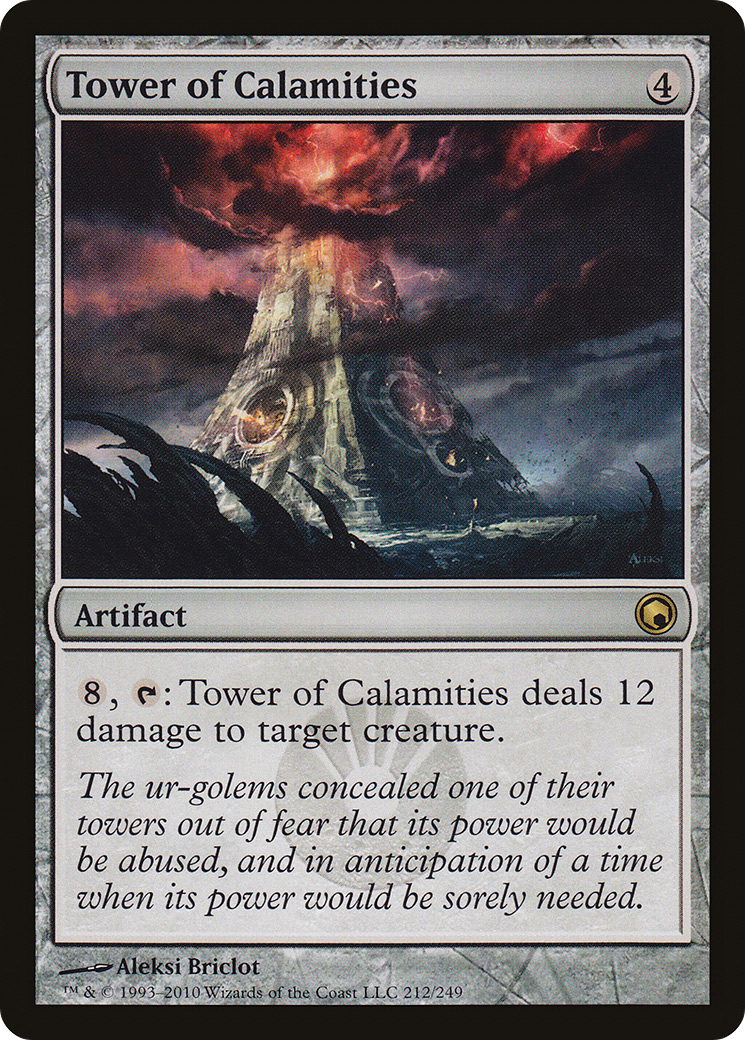 Tower of Calamities (212) Foil - Scars of Mirrodin