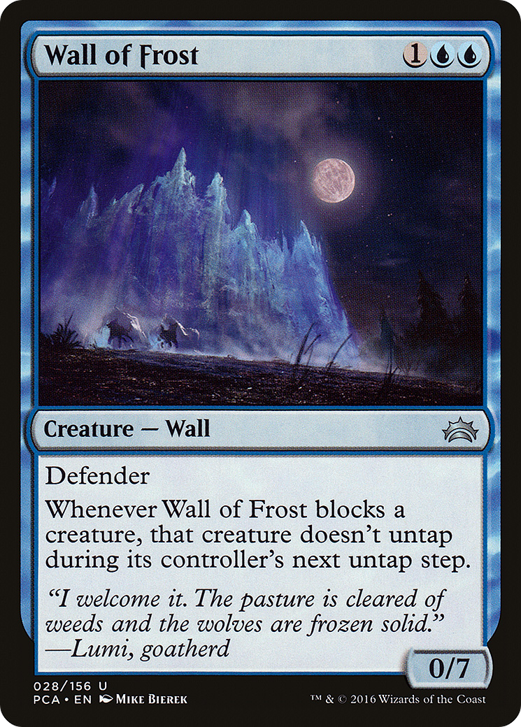 Wall of Frost (028) - Planechase Anthology