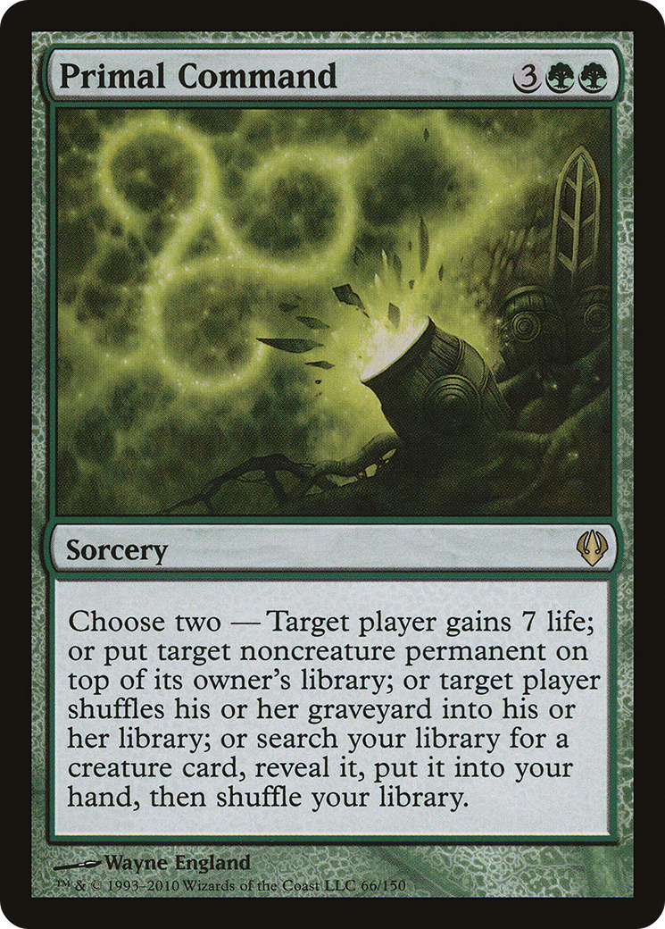 Primal Command (066) - Archenemy