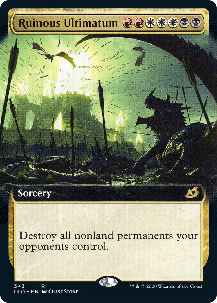 Ruinous Ultimatum (Extended Art) (343) - Ikoria: Lair of Behemoths