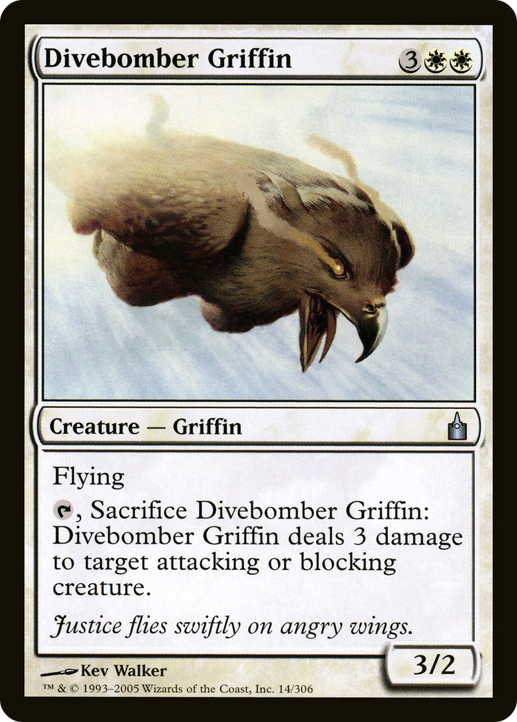 Divebomber Griffin (014) - Ravnica: City of Guilds