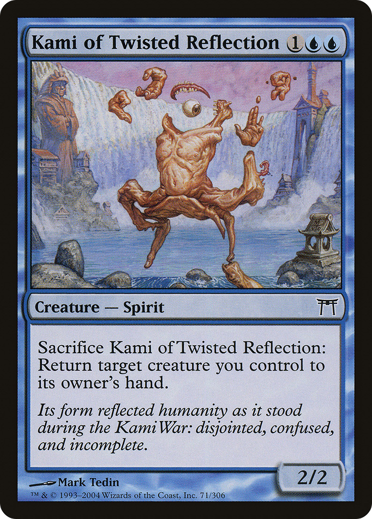 Kami of Twisted Reflection (071) - Champions of Kamigawa