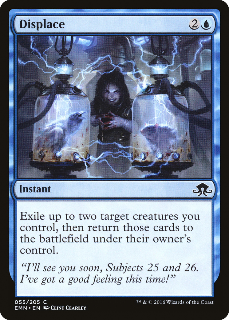 Displace (055) Foil - Eldritch Moon