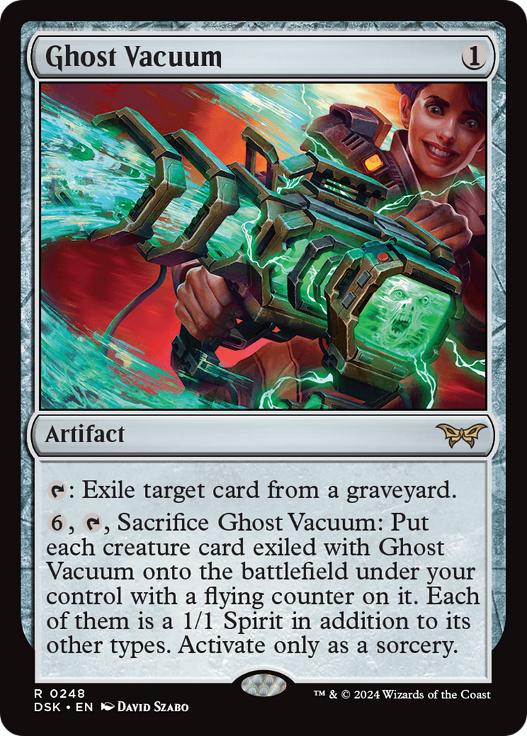 Ghost Vacuum (248) Foil - Duskmourn: House of Horror