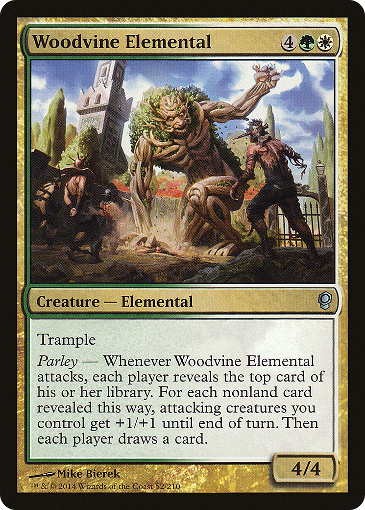 Woodvine Elemental (052) Foil - Conspiracy