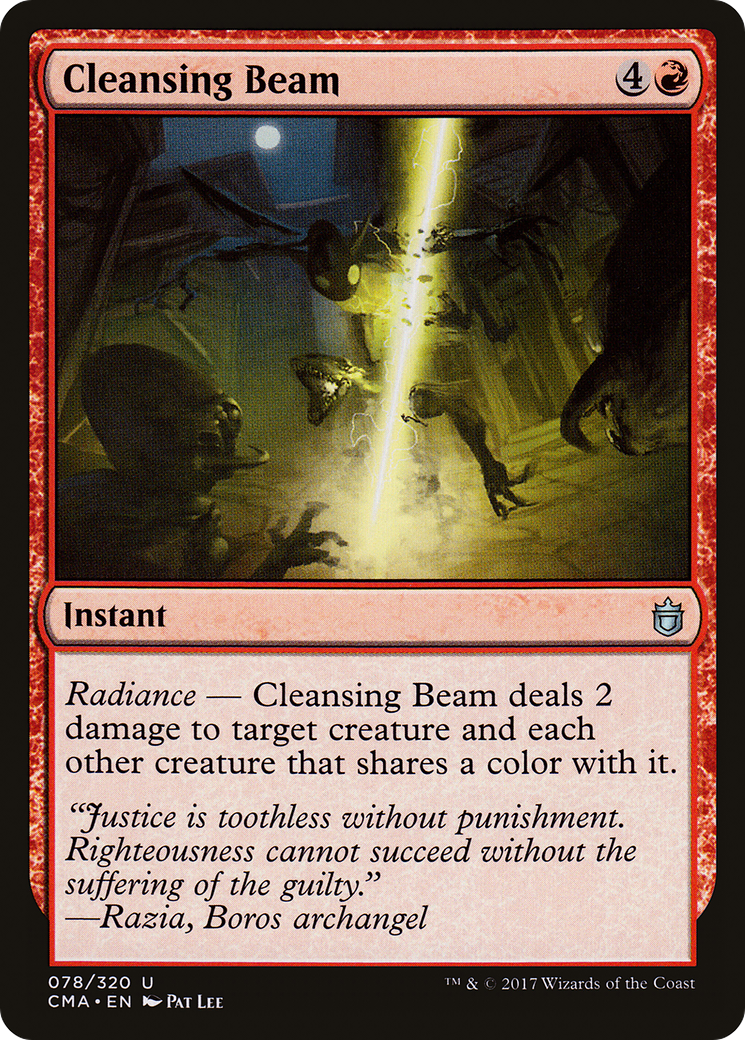 Cleansing Beam (078) - Commander Anthology