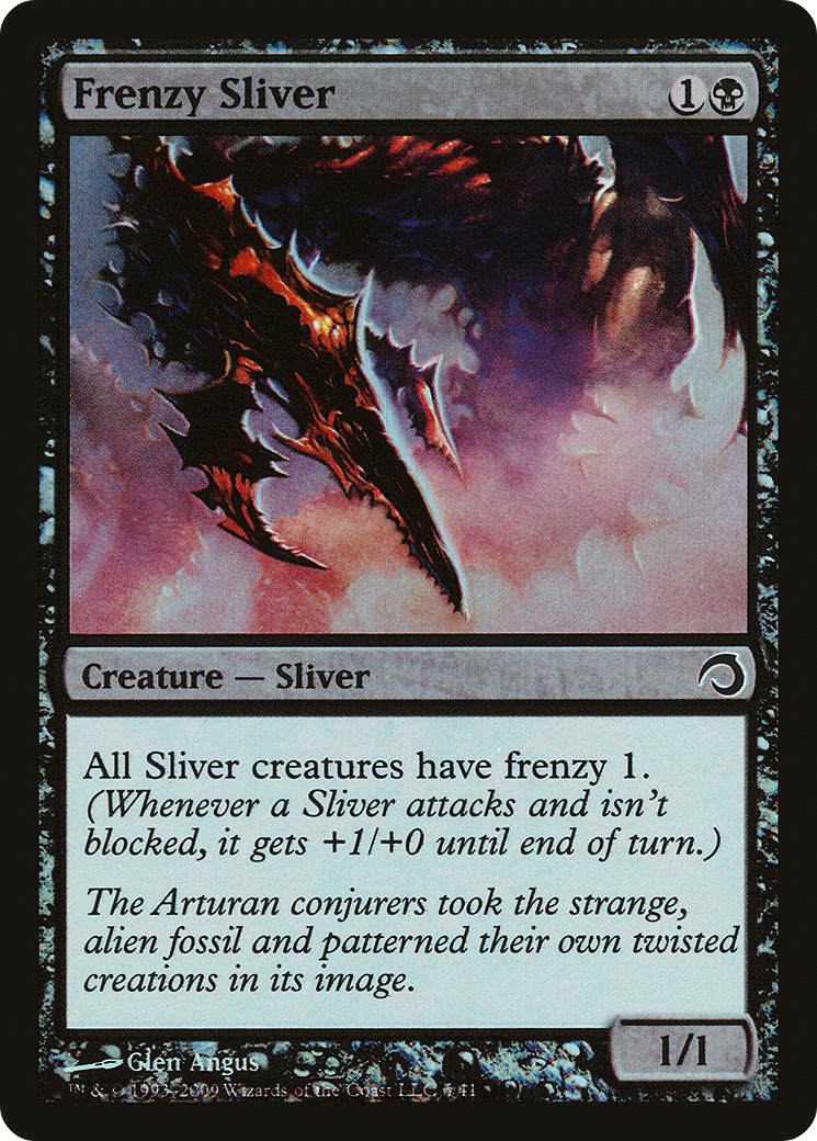Frenzy Sliver (006) Foil - Premium Deck Series: Slivers