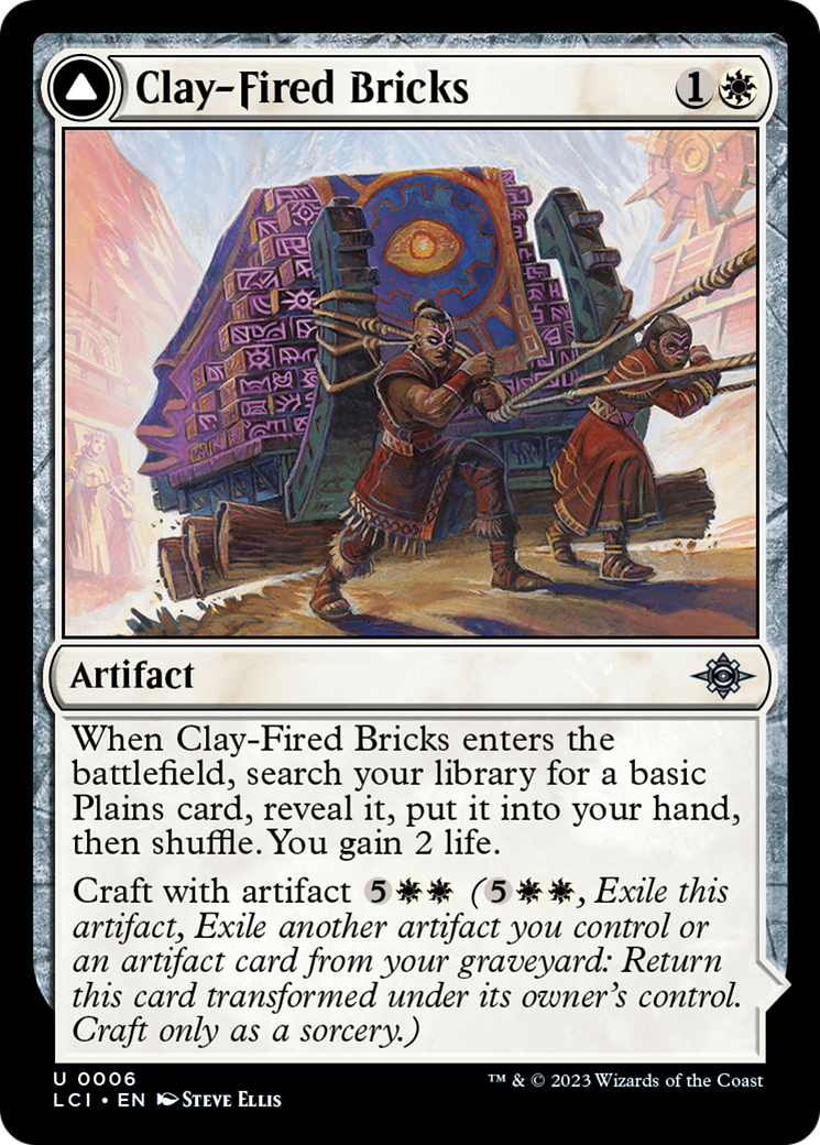 Clay-Fired Bricks (006) - The Lost Caverns of Ixalan