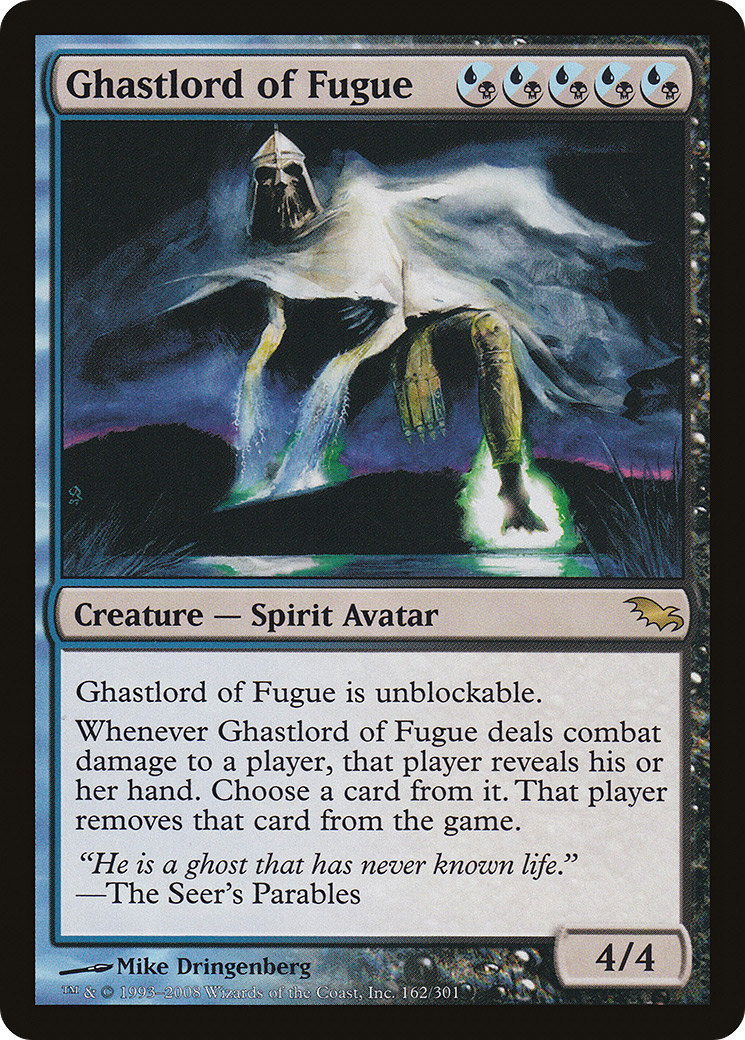 Ghastlord of Fugue (162) - Shadowmoor
