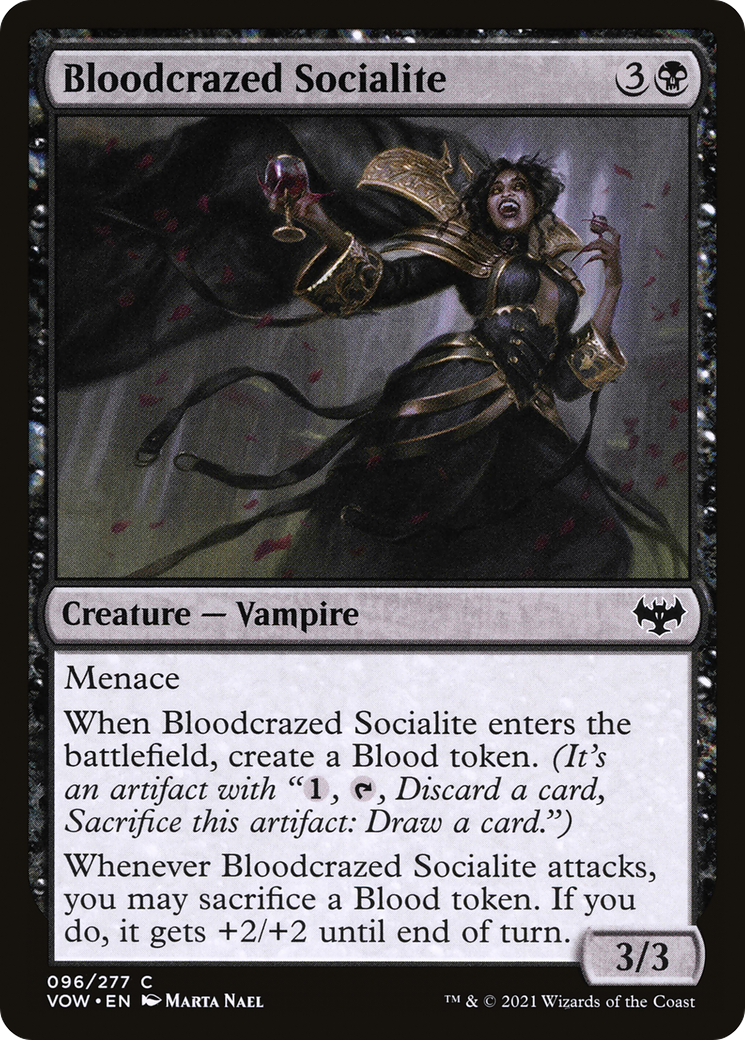Bloodcrazed Socialite (096) - Innistrad: Crimson Vow