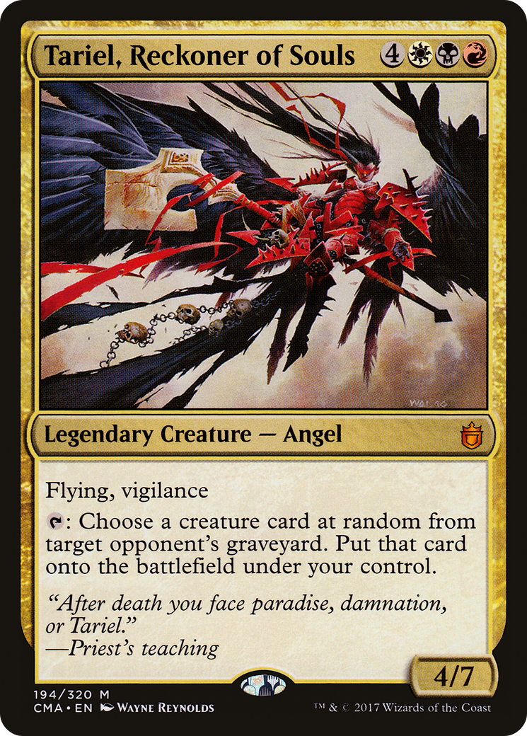 Tariel, Reckoner of Souls (194) - Commander Anthology
