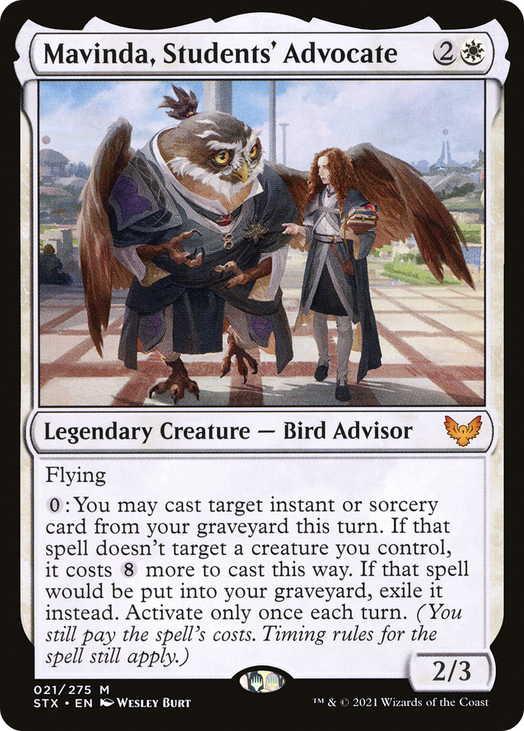 Mavinda, Students' Advocate (021) Foil - Strixhaven: School of Mages