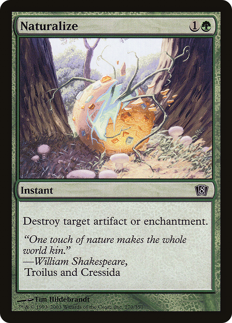 Naturalize (270) Foil - Eighth Edition