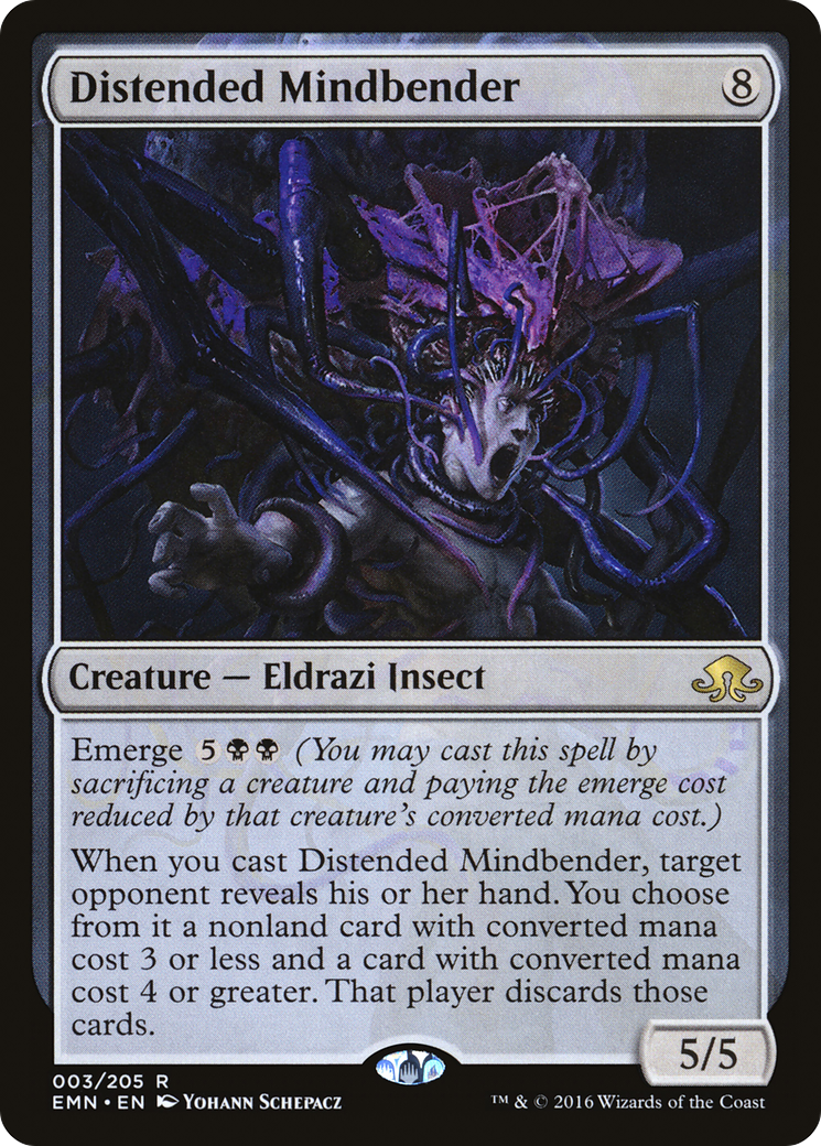 Distended Mindbender (003) Foil - Eldritch Moon