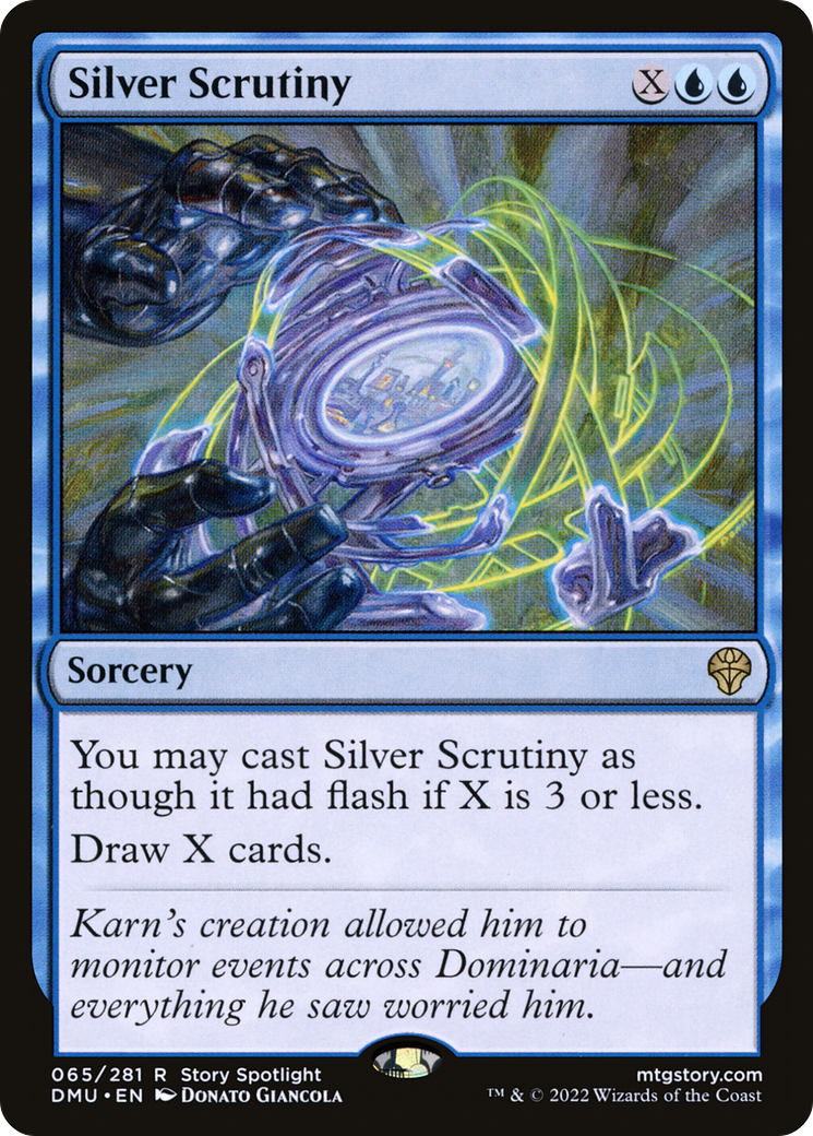 Silver Scrutiny (065) - Dominaria United