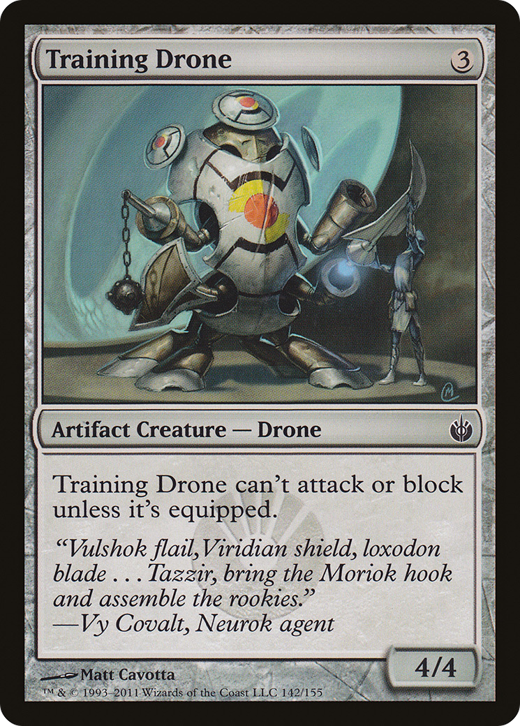 Training Drone (142) Foil - Mirrodin Besieged
