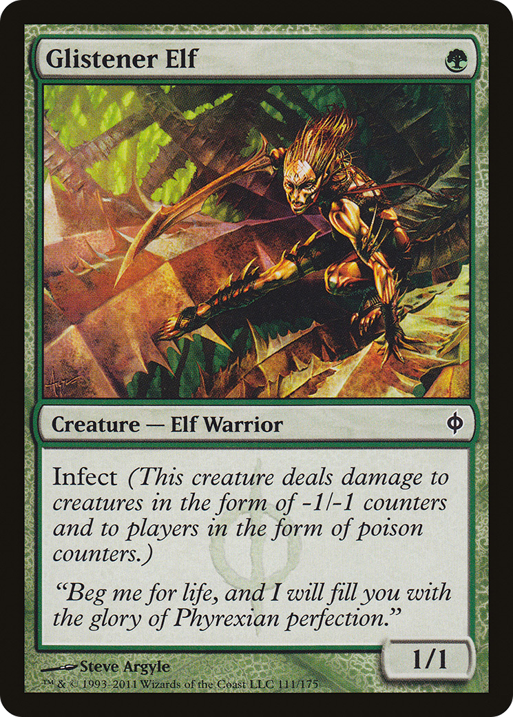 Glistener Elf (111) - New Phyrexia