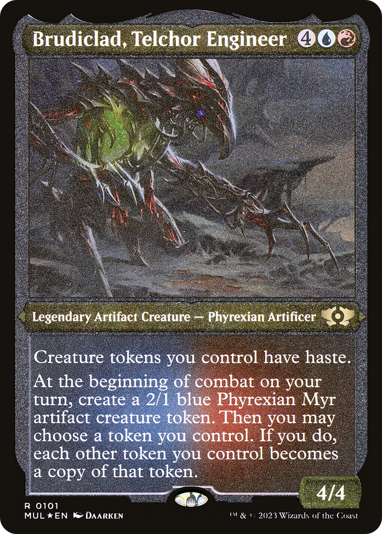 Brudiclad, Telchor Engineer (101) Foil - Multiverse Legends
