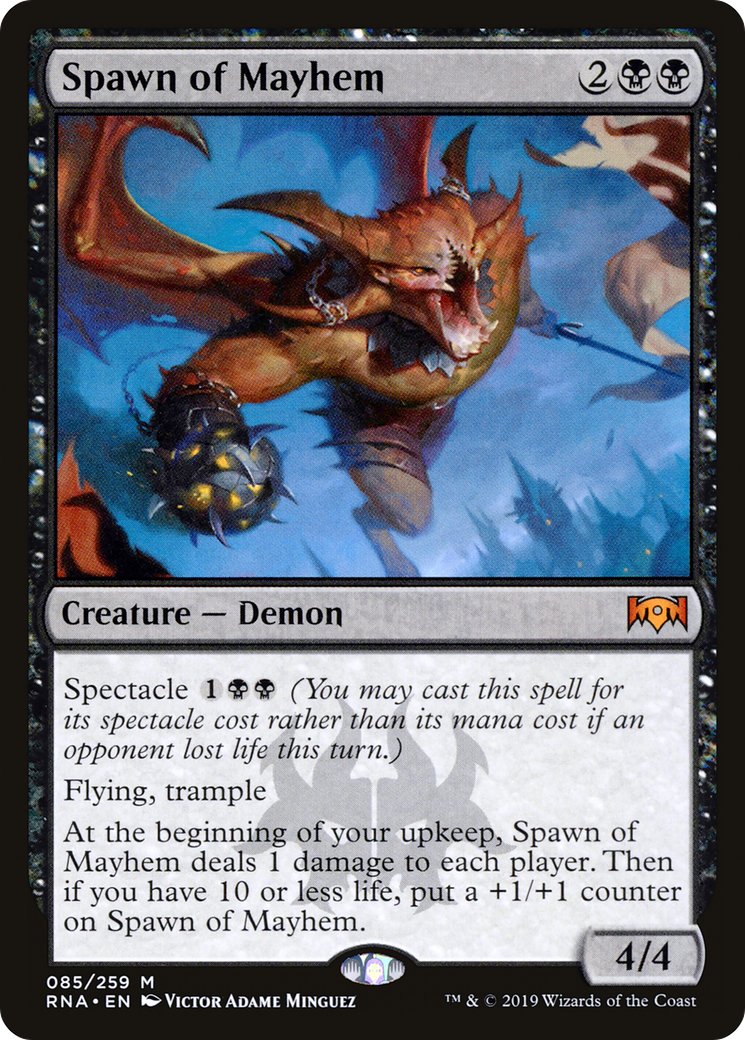 Spawn of Mayhem (085) Foil - Ravnica Allegiance