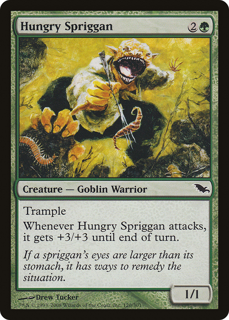 Hungry Spriggan (120) Foil - Shadowmoor