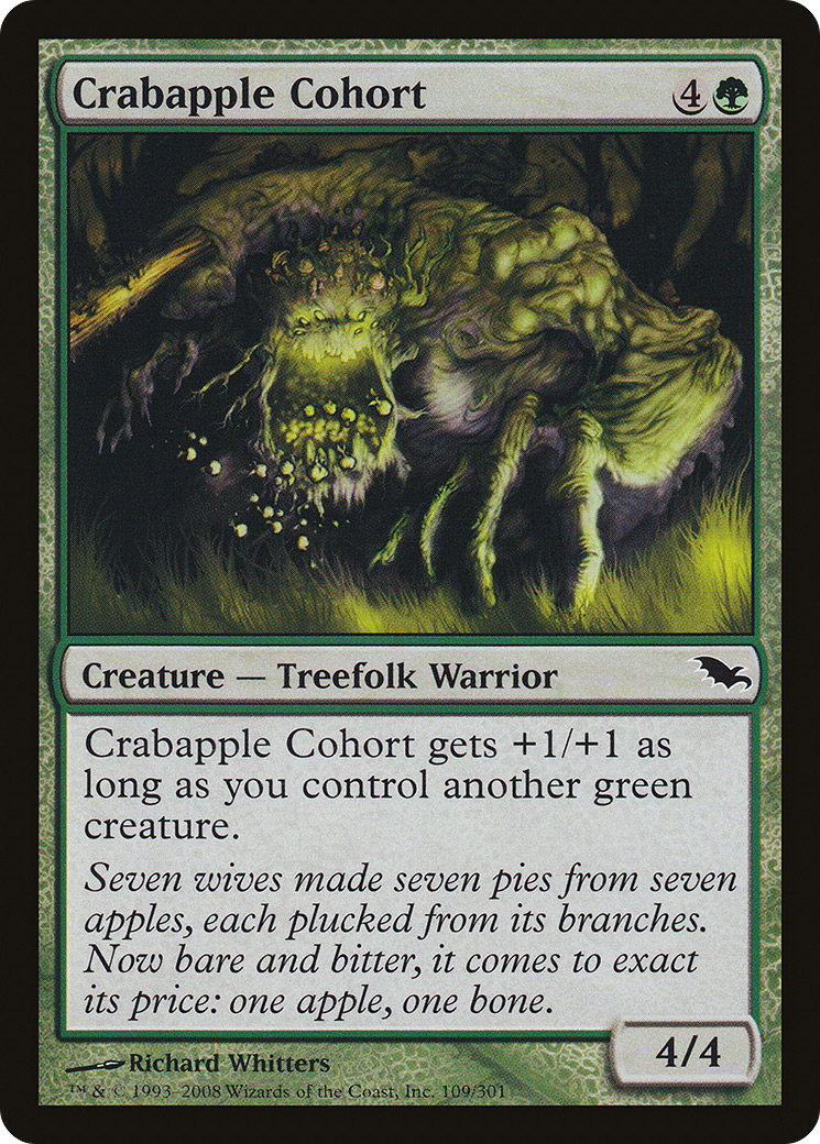 Crabapple Cohort (109) Foil - Shadowmoor