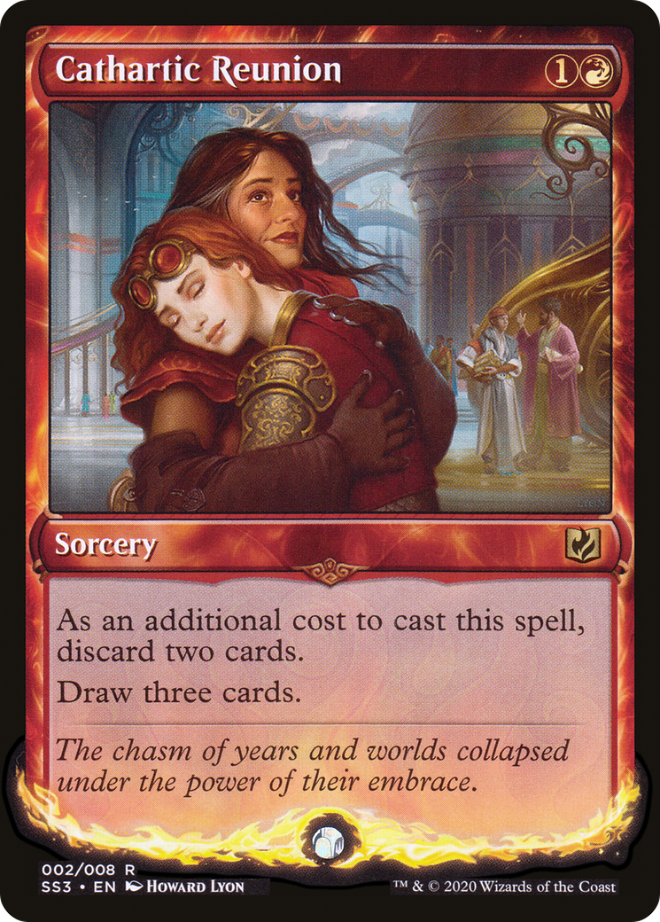 Cathartic Reunion (002) Foil - Signature Spellbook: Chandra