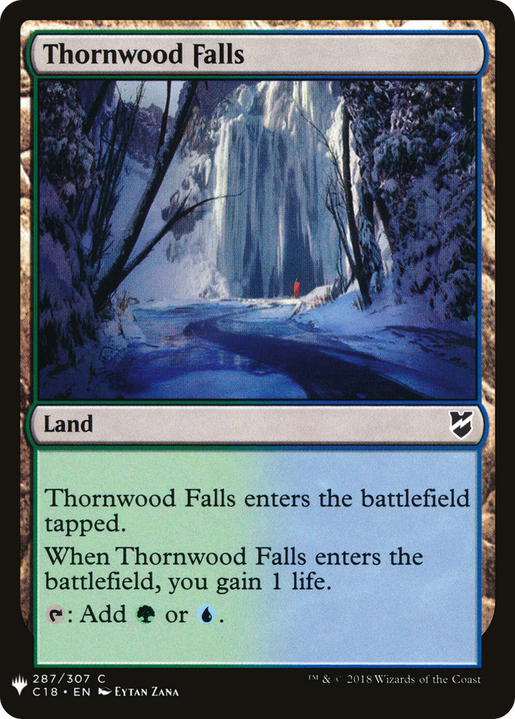 Thornwood Falls (C18-287) - The List