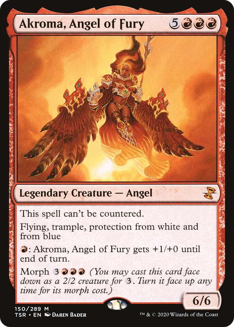 Akroma, Angel of Fury (150) - Time Spiral Remastered