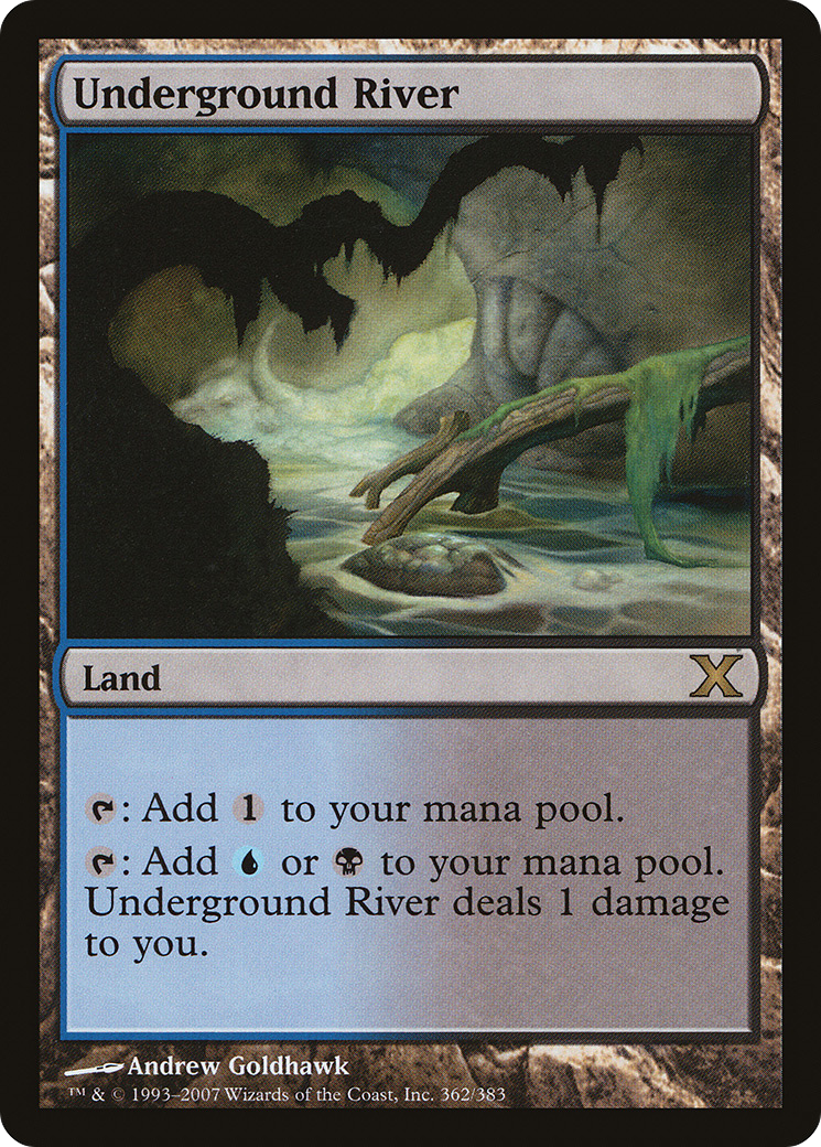 Underground River (362) Foil - Tenth Edition
