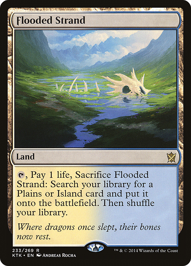Flooded Strand (233) - Khans of Tarkir