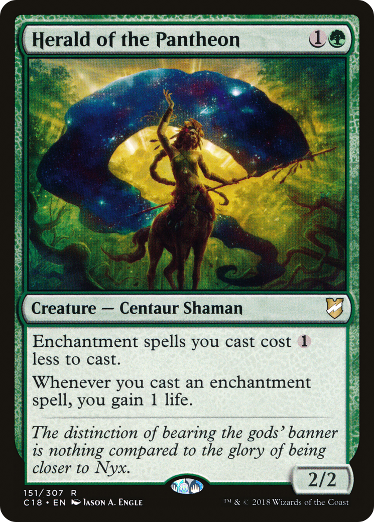Herald of the Pantheon (151) - Commander 2018