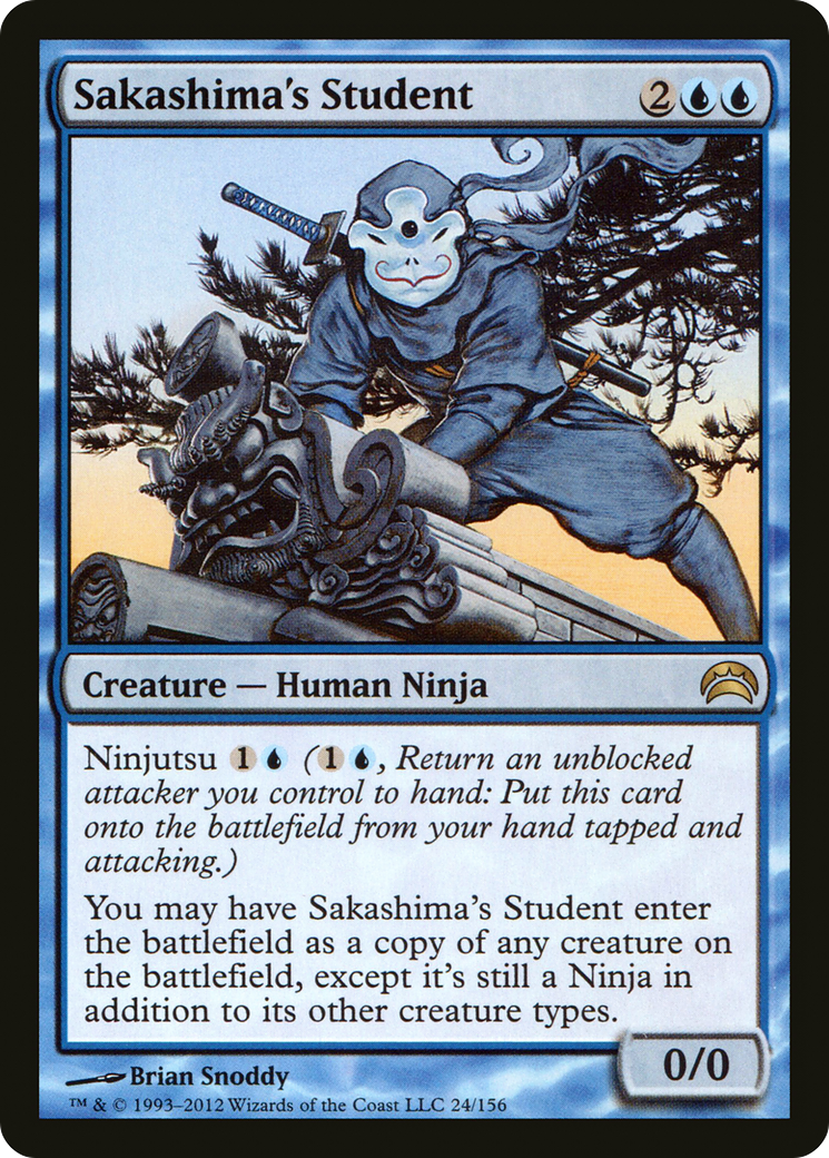 Sakashima's Student (024) Foil - Planechase 2012