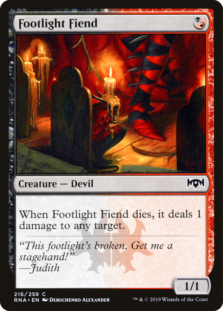 Footlight Fiend (216) - Ravnica Allegiance