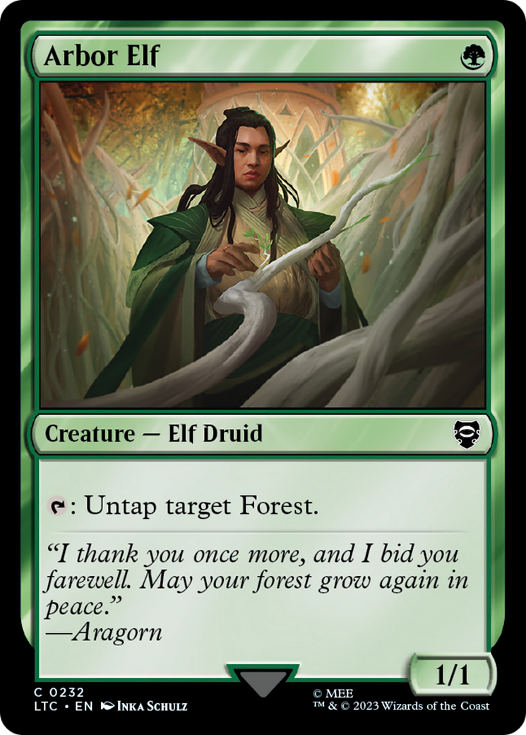 Arbor Elf (232) - Tales of Middle-earth Commander