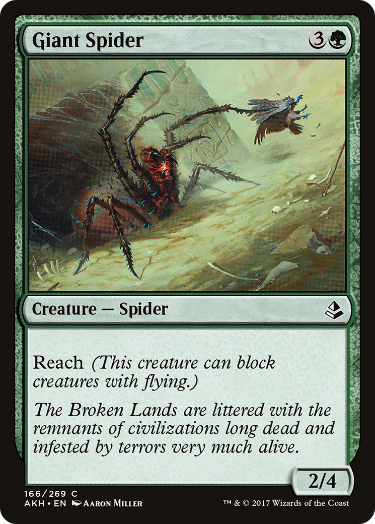 Giant Spider (166) - Amonkhet