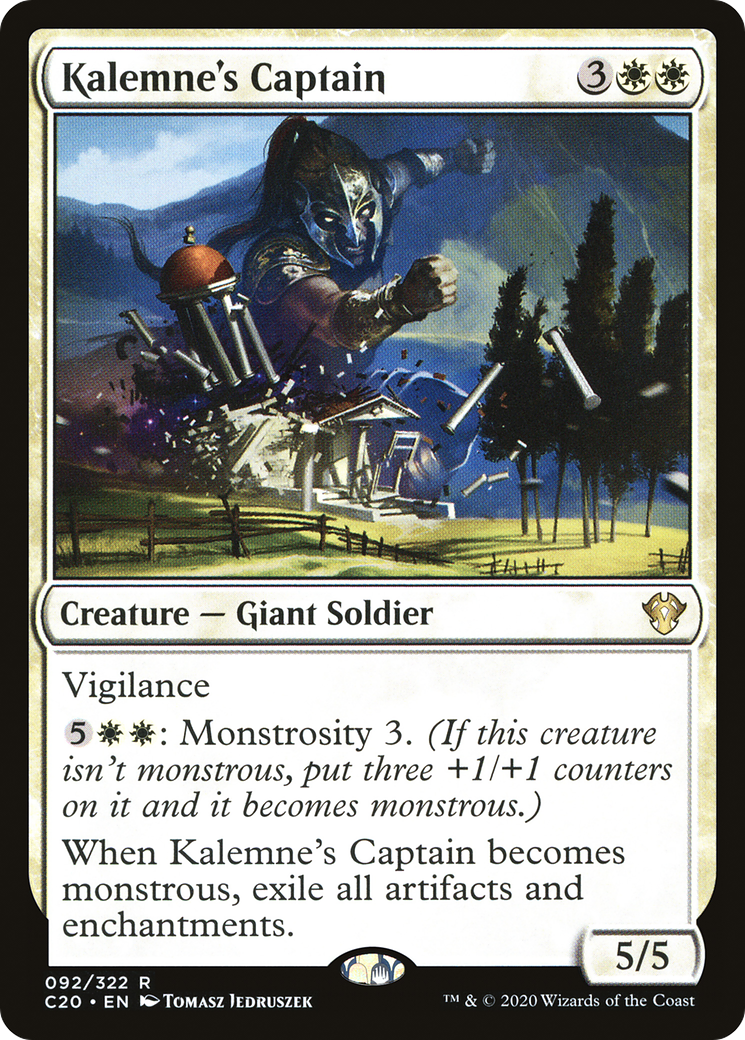Kalemne's Captain (092) - Commander 2020