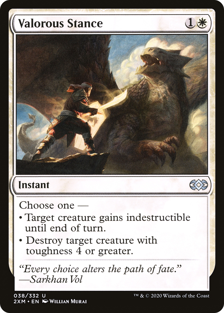 Valorous Stance (038) - Double Masters
