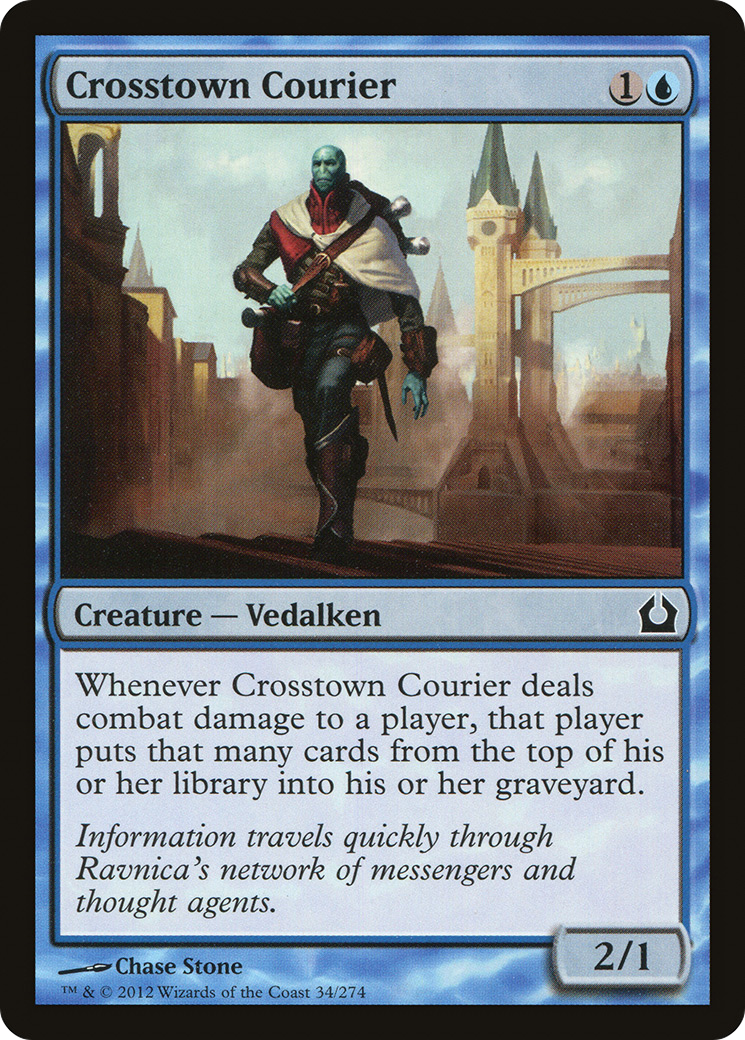 Crosstown Courier (034) Foil - Return to Ravnica