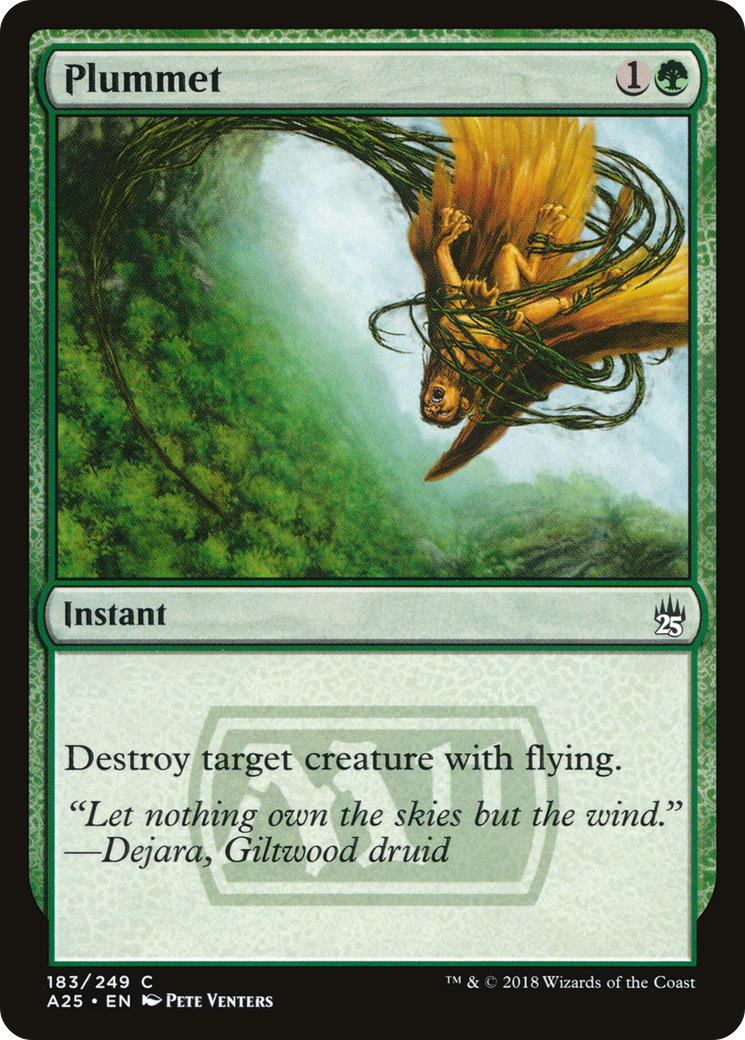 Plummet (183) Foil - Masters 25