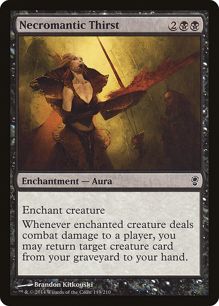 Necromantic Thirst (119) Foil - Conspiracy