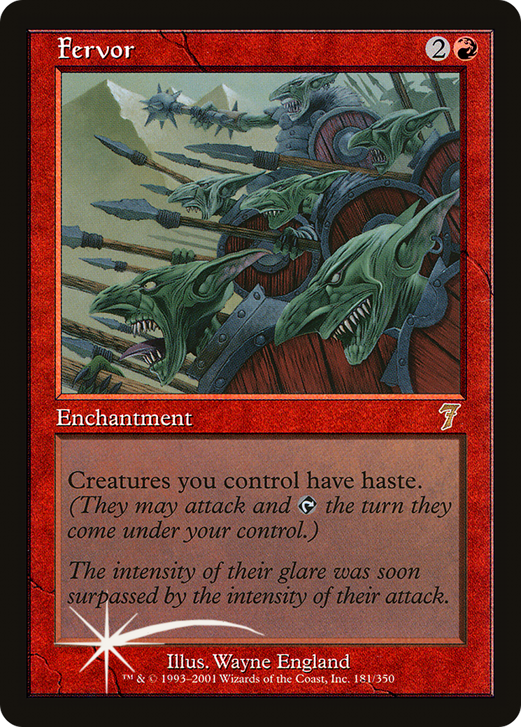 Fervor (181) - Seventh Edition