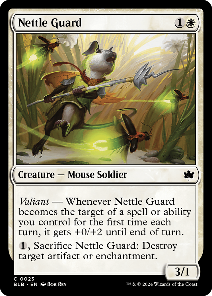 Nettle Guard (023) Foil - Bloomburrow