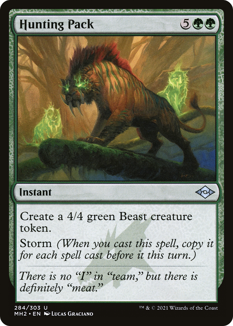 Hunting Pack (284) Foil - Modern Horizons 2