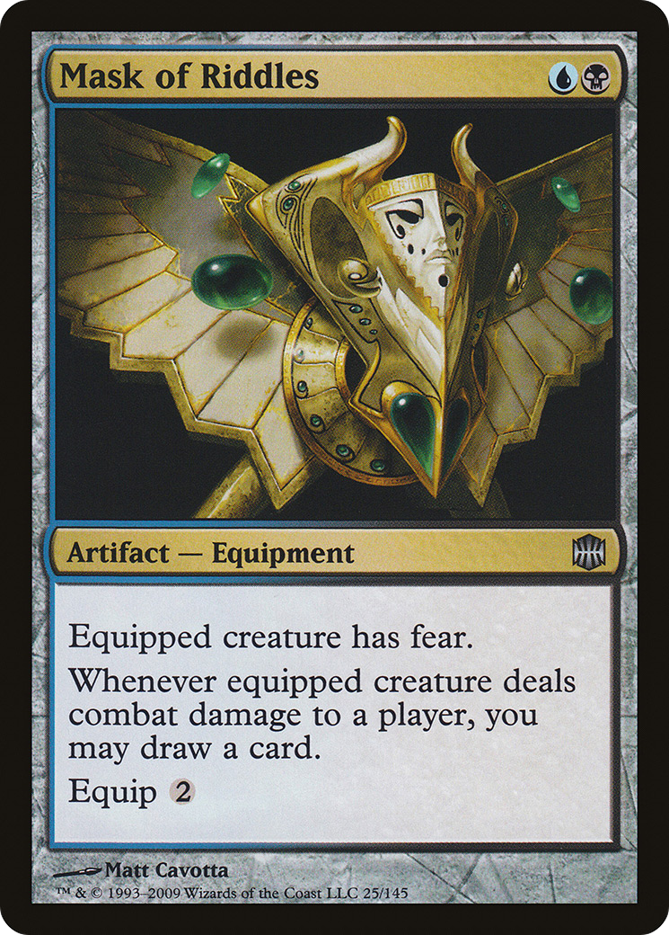 Mask of Riddles (025) Foil - Alara Reborn