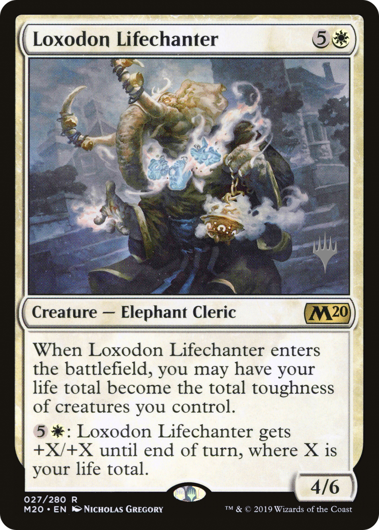 Loxodon Lifechanter (027) - Core Set 2020 Promos